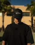 Cap Unattained black