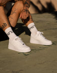 Socks UN°AT´T,AI°NE´D white